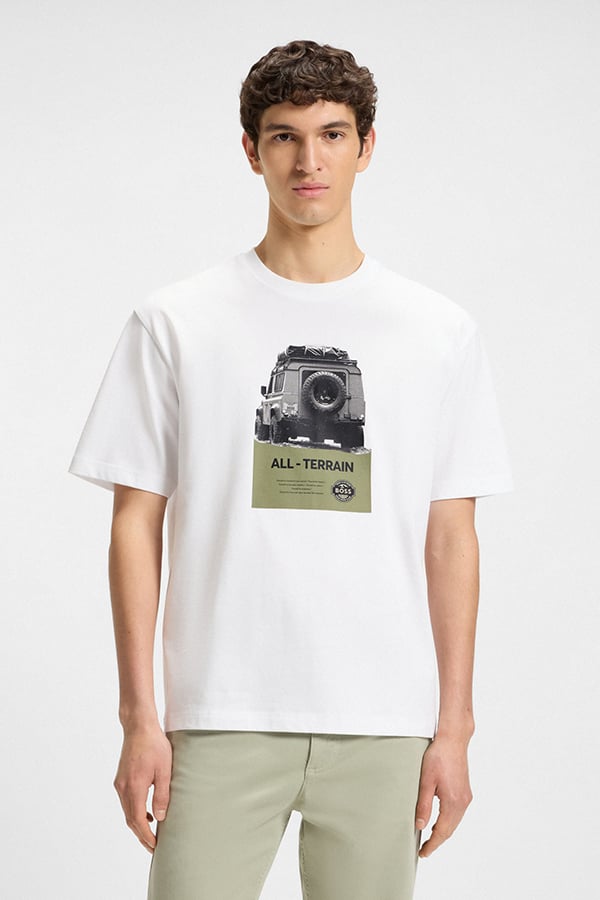 ΜΠΛΟΥΖΑ BOSS - 100 ΛΕΥΚΟ